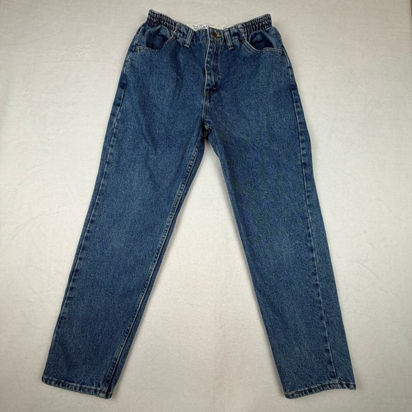 Denim - Designed With Your Body In Mind Jeans Women 10P Blue Vintage Style Elastic Waist
